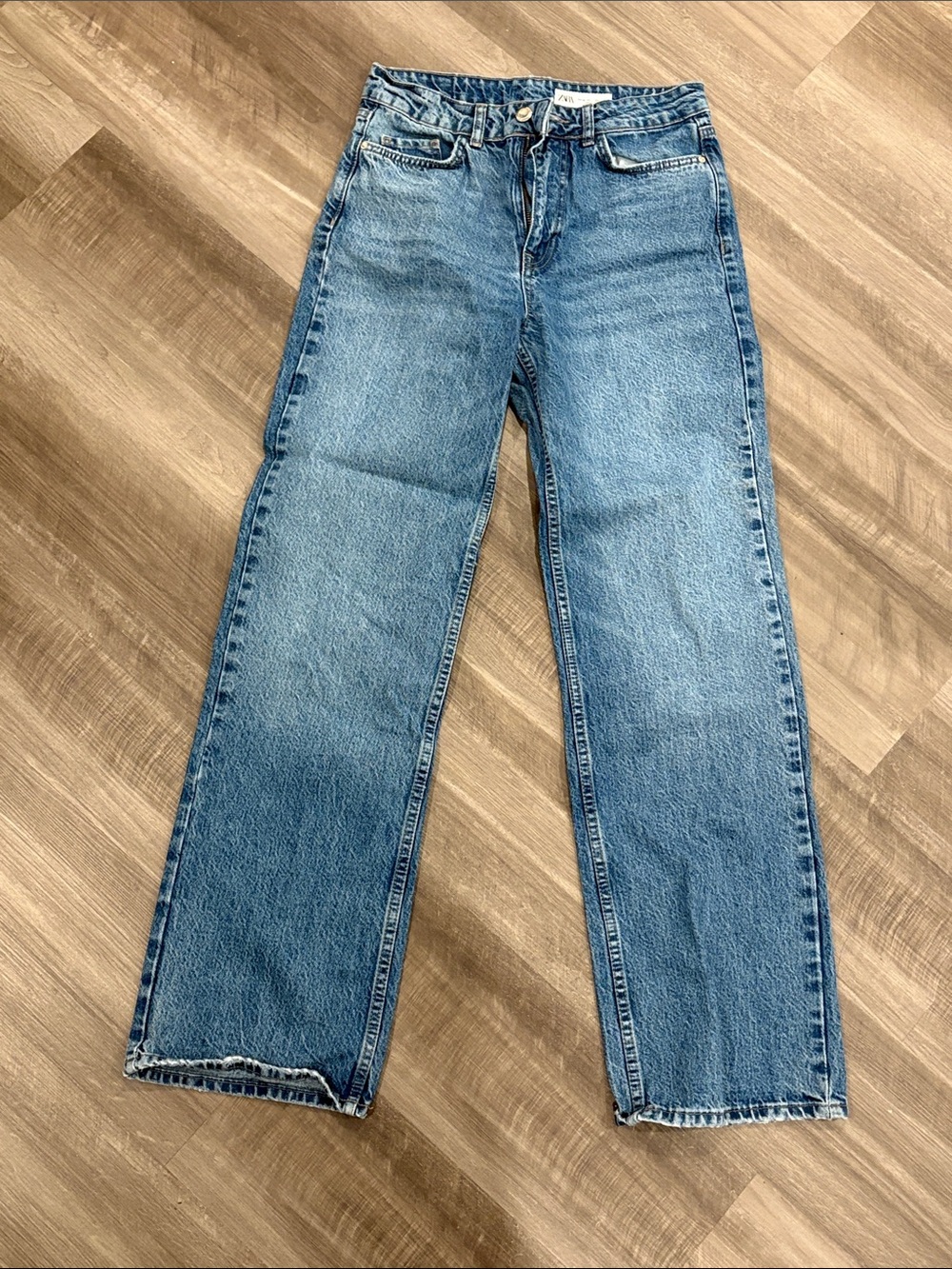 Zara straight leg jeans